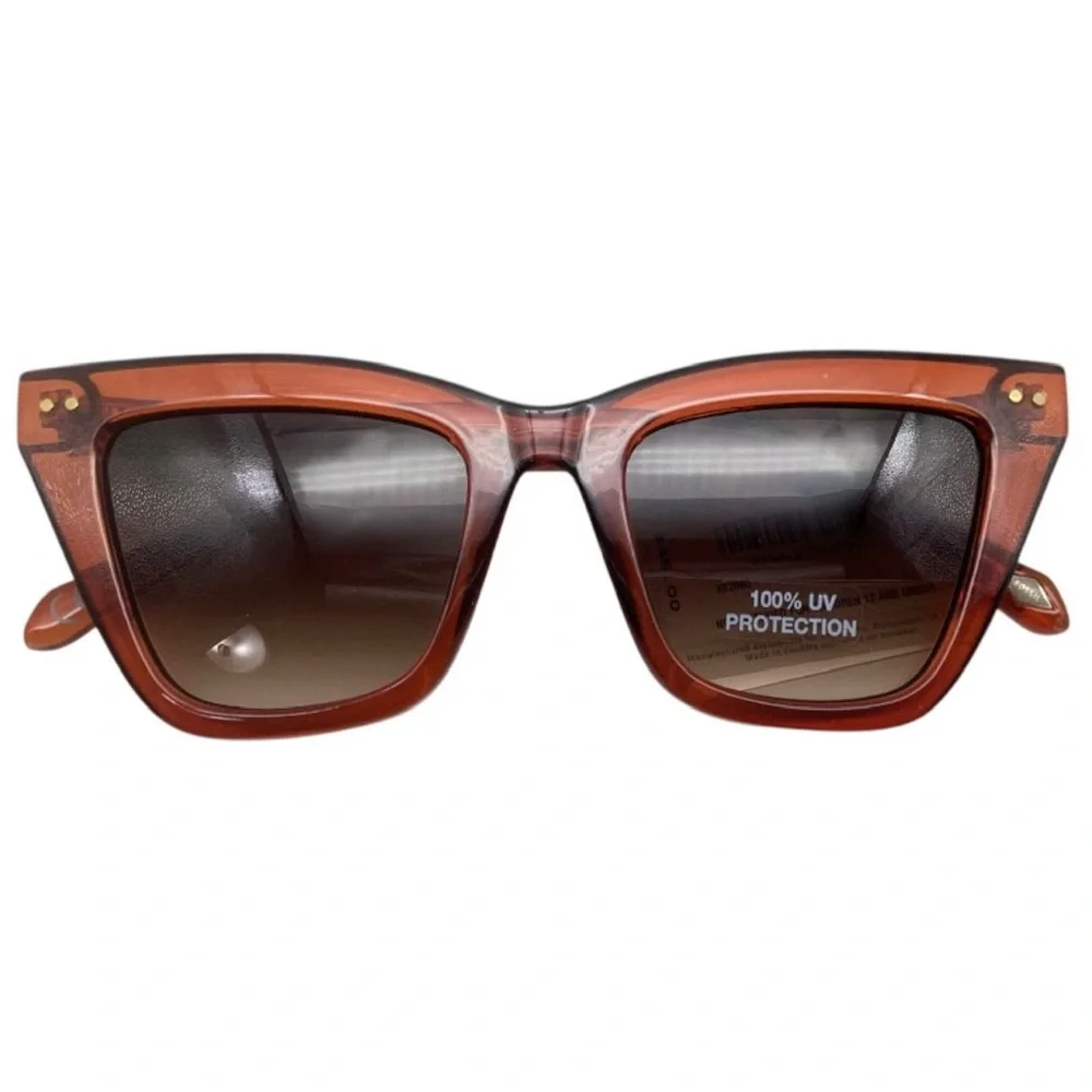 Fossil 51mm Modified Cat Eye Sunglasses (NWT) (Size: OSFM)